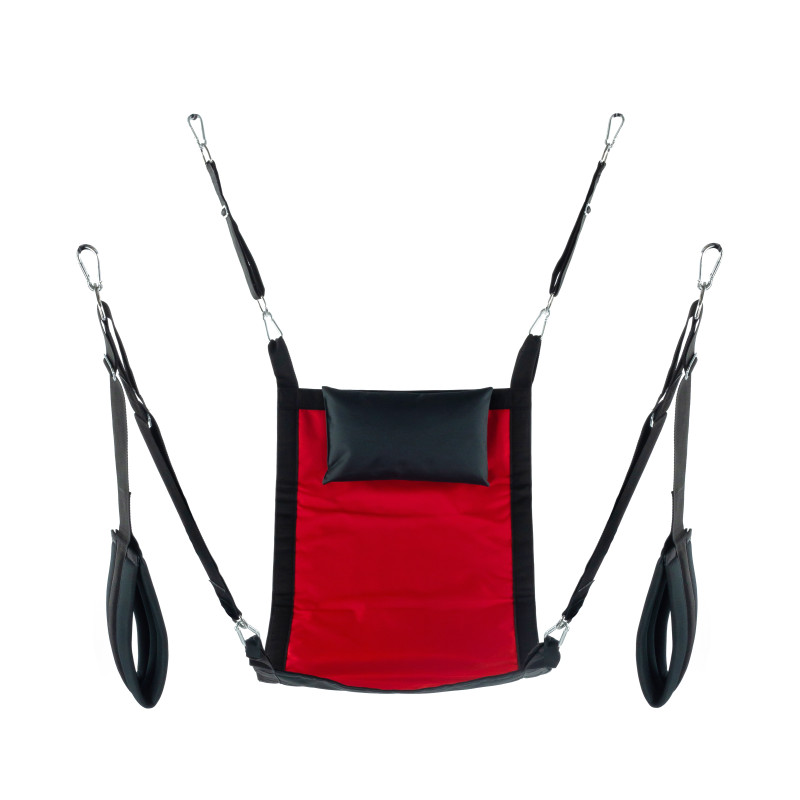 Mr Sling Sling en tissu Rectangle - Set complet Rouge